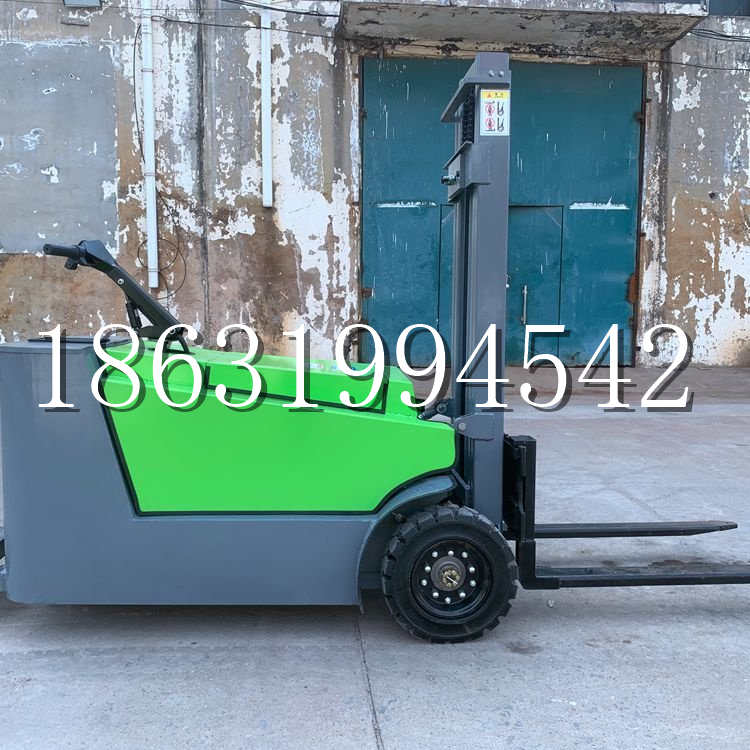 博乐市小型电动叉车1吨2吨步行站驾式电瓶堆高充电装卸车液压升降车铲车